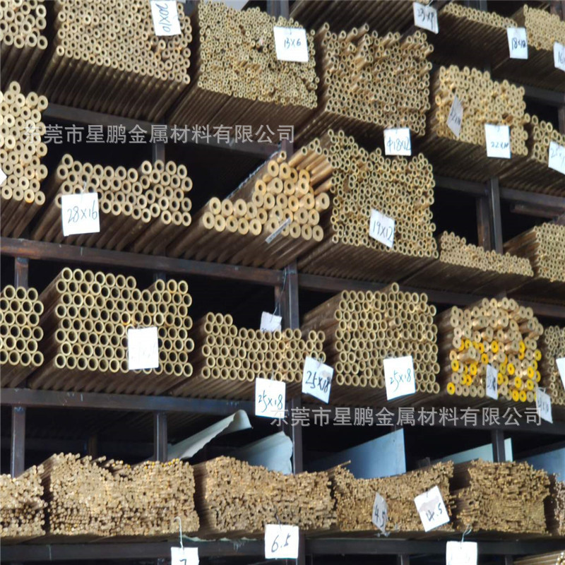 厚壁h65黄铜黄铜内外光亮方管饰品方管换热器用耐腐蚀黄铜圆管h62