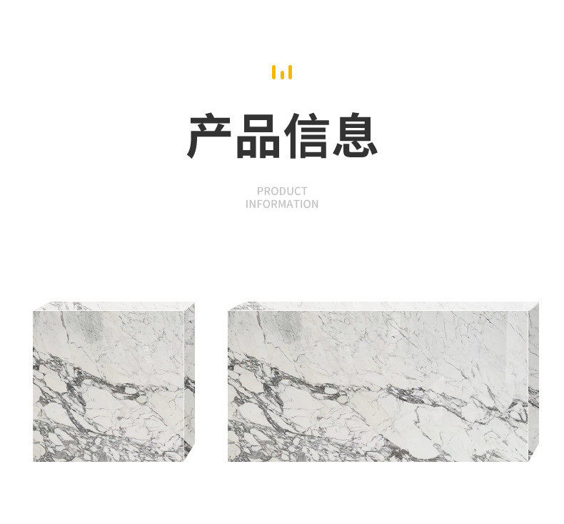 товар из китая 定制天然奢花白大花白中石大理石板材餐桌台面背景墙面板石材批发