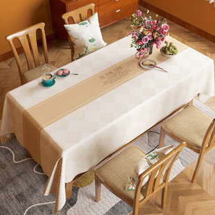 批发棉麻桌布布艺高级感美式防水轻奢田园风餐桌布长方形茶几台布