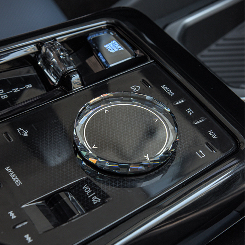 适用于宝马BMW新5系G68 新7系i5.i7.iX水晶四件套 水晶拨片 改装