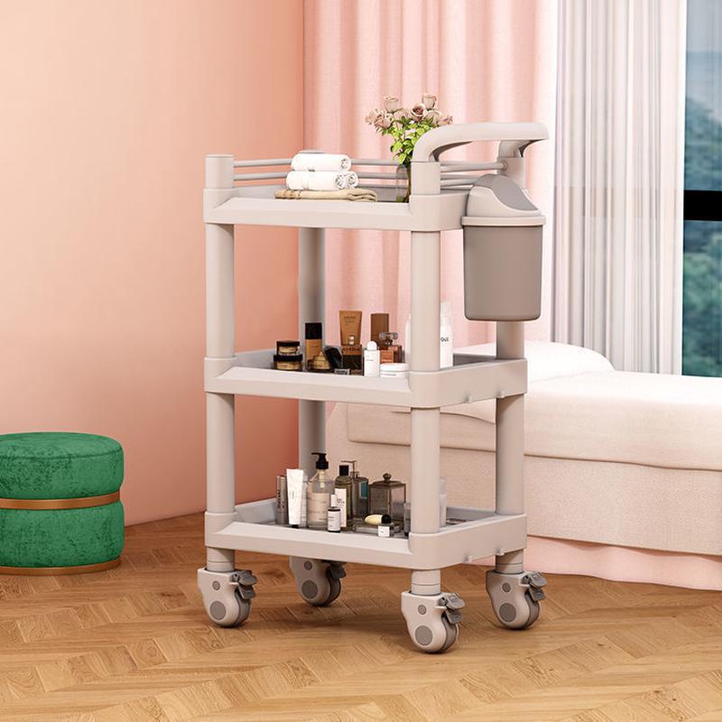 多功能工具车美容院专用推车置物架三层小气泡仪器架子美容小推车