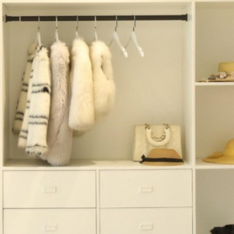 热销窗帘杆单杆免安装免打孔卧室晾衣杆浴室阳台浴帘杆挂衣杆伸缩