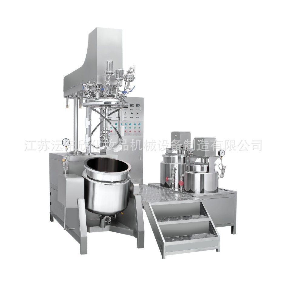 热销广州升降式乳化机双缸双向螺搅拌plc单向带搅拌真空乳化机,清洗/食品/商业设备,乳化机,淘宝优惠券,粉丝福利购,淘宝优惠卷