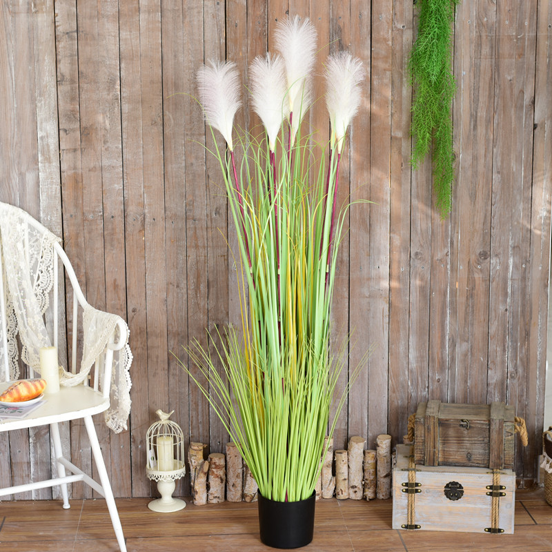 北欧简约草编蝴蝶兰大号创意家用收纳篮绿萝花篮花盆落地盆栽盆器