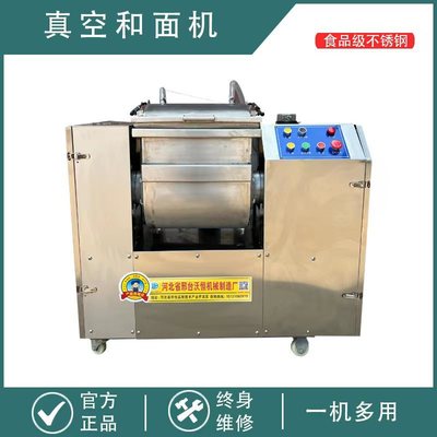 全自动真空和面机商用水饺灌汤包真空和面面粉搅拌压面打面机