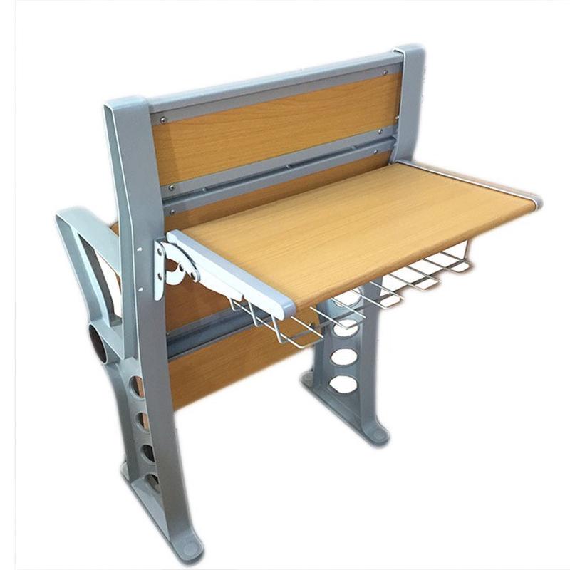 热销学校带排椅阶梯课桌椅报告厅连排椅阶梯写字板