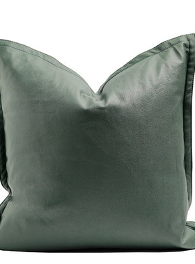 3t23批发样板间轻奢现代简约客厅沙发抱枕黑色小格子靠垫床上腰靠