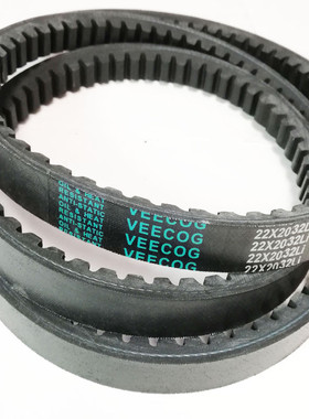 齿形三角带C型AV22X800到2600Li发动机风扇工业船用皮带RECMF9890