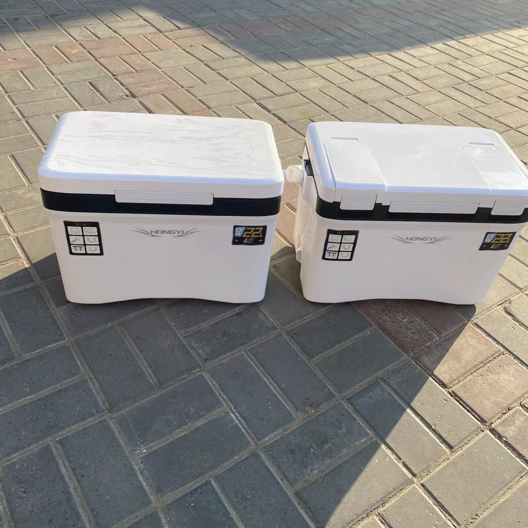 新款钓鱼箱小海钓箱保温箱13升22升活饵虾箱垂钓冷藏箱户外鱼箱垂