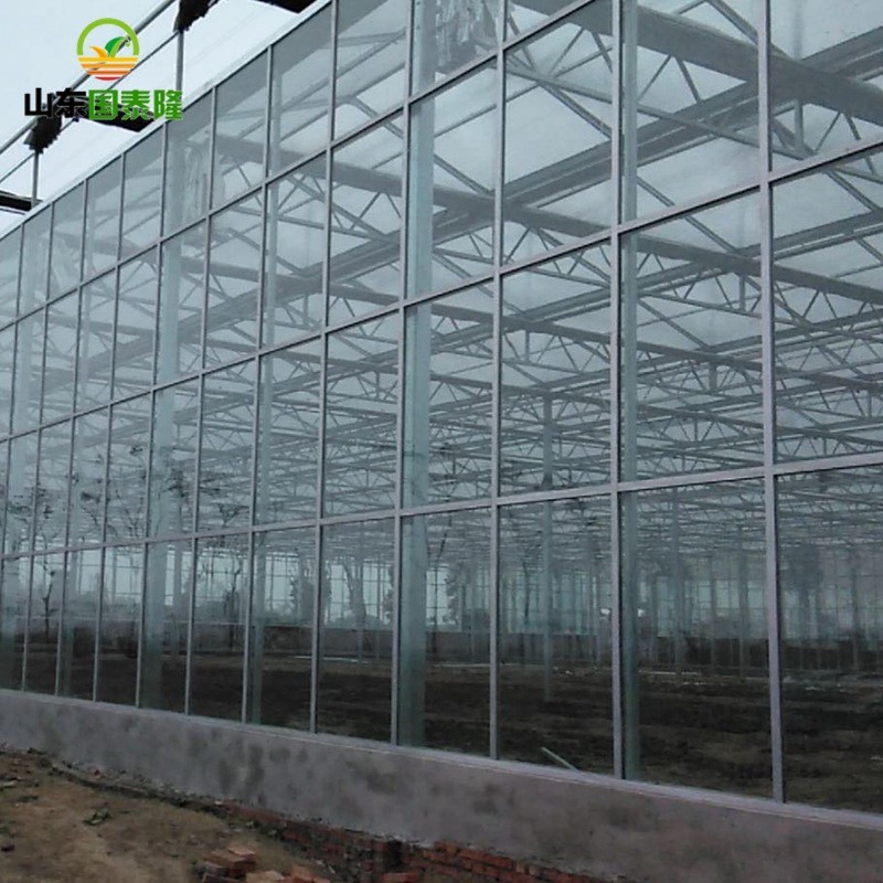 热销承建商用温室餐厅养殖大棚玻璃展会展厅玻璃温室生态工程
