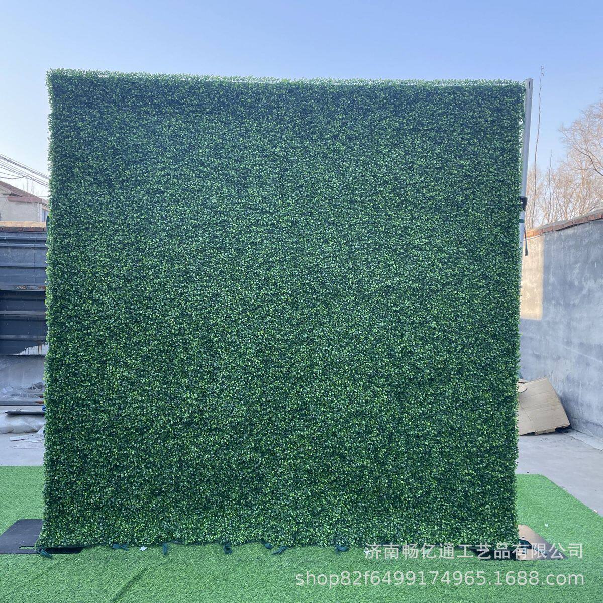 草墙仿真绿植仿真草墙植物墙米兰