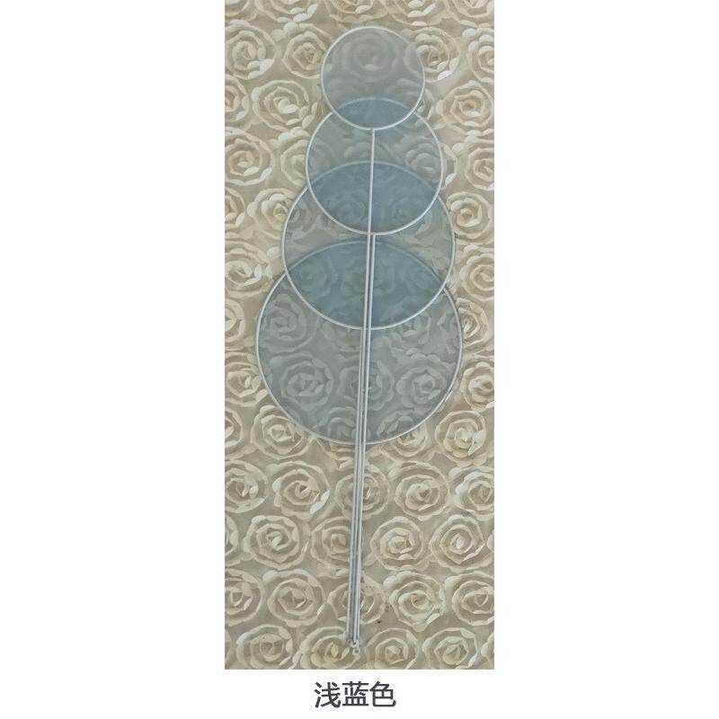 2019新款婚庆道具pvc膜棒棒糖路引团扇布置区装饰迎宾t台舞台吊顶