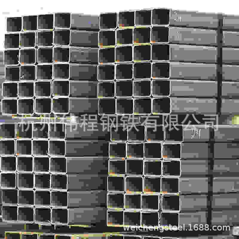 q235b方管厂家钢管钢立柱厚壁方通热镀锌方矩管薄壁大口径批发