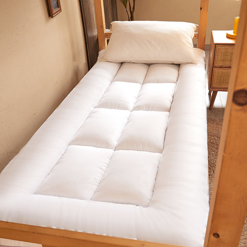 学生宿舍上下铺加厚床垫子大豆纤维褥子家用单双人批发软垫子折叠