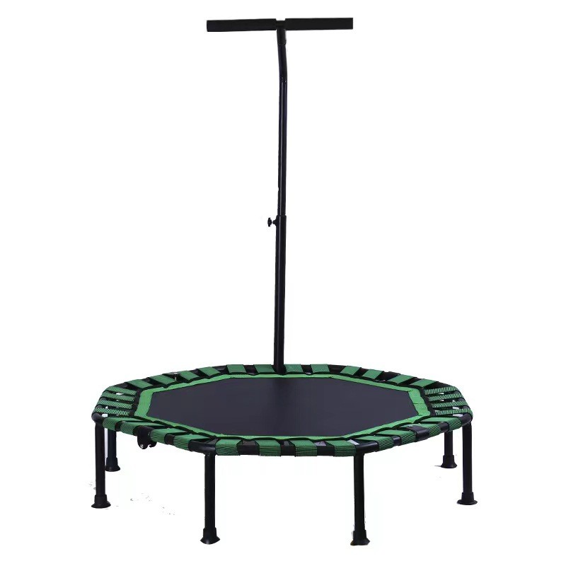 xling@z工厂直销静音蹦床折叠弹力绳款式42英寸八角跳床