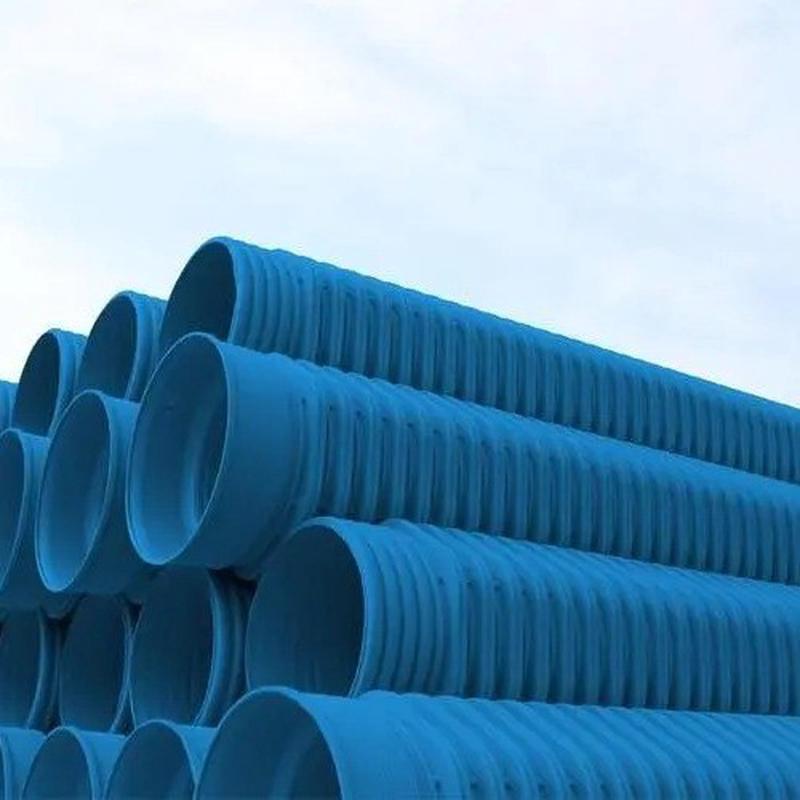 厂家hdpe-iw六六管改性聚乙烯增强棱棱结构壁波纹管六棱管