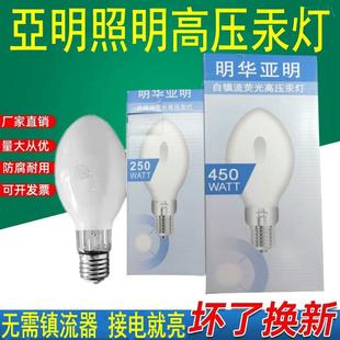 GGY自贡泡 自镇流荧光高压汞灯125W 160W 250W 450W自汞灯GYZ
