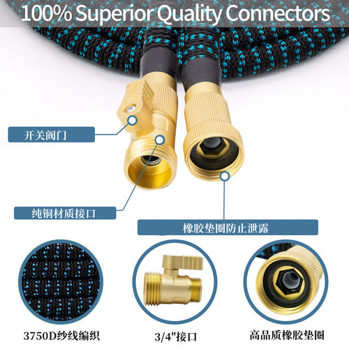 飞虎厂家直供伸缩水管套装洗车花园软管伸缩浇花水管定制