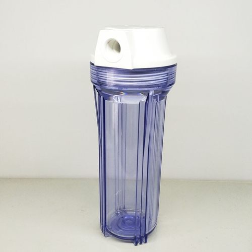 10寸4分6分透明滤瓶滤杯过滤器内扣加厚防爆过滤桶筒家用工业用