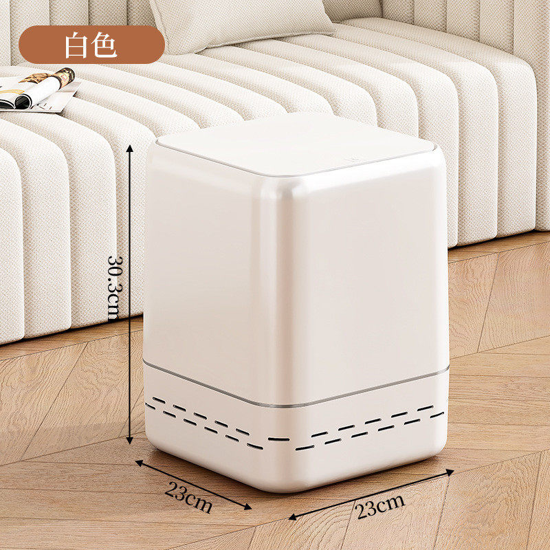 方形垃圾桶家用客厅卫生间高档厨房气压袋装大容量带盖厕所轻奢