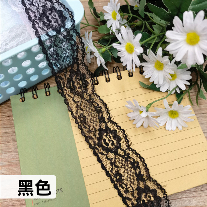 3.5cm无diy饰品花边衣服花边蕾丝辅料弹花边帽子装饰
