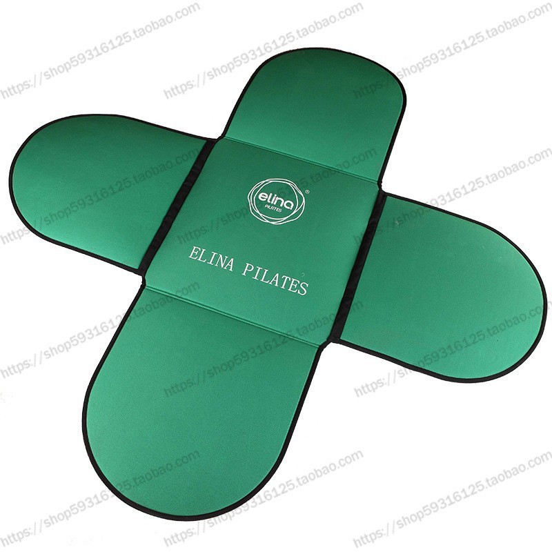 一恋马扎椅子实木折叠凳子小普拉提便携板凳家用婵瑜伽柔花瓣垫