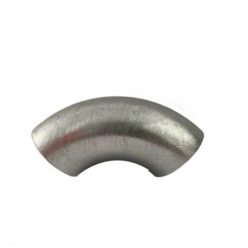 定制高锌层焊接厂家45度90度1.5d无缝直缝弯头热镀锌冲压弯头弯头