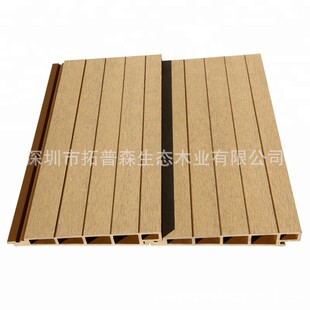 拓普森厂家直销户外防腐pe屋面屋顶凉亭装饰塑木生态木瓦片屋脊