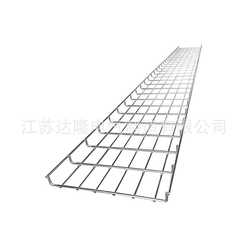 桥架不锈钢网格定制弱电网格式电缆桥架建筑工程网格桥架支线架
