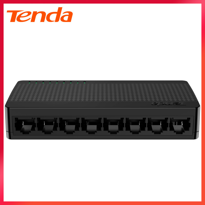 Tenda腾达SG108M网络分线器8口路由汇聚1000M全千兆交换机Switch