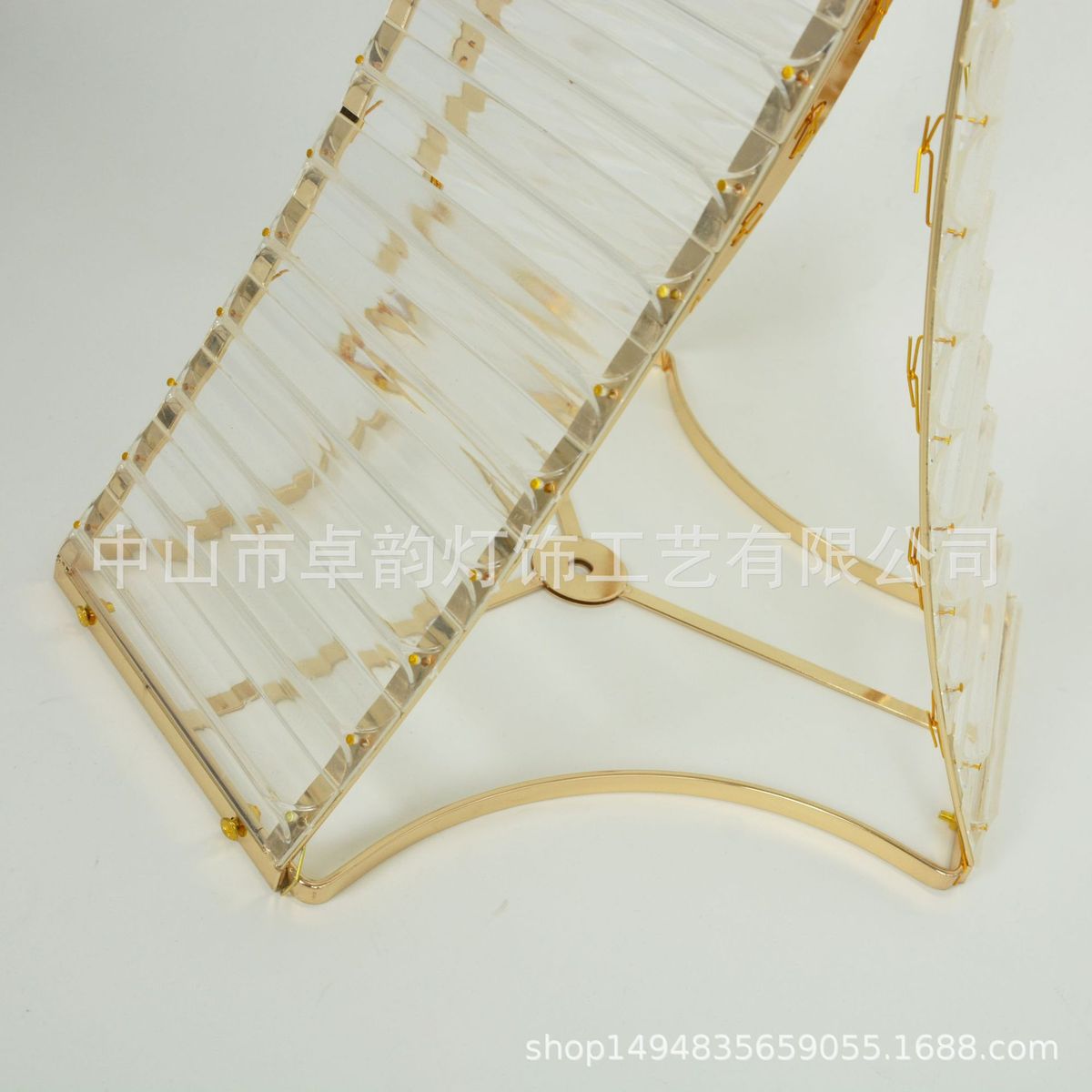 婚庆道具水晶橱窗桌花器婚礼餐桌装饰节日派对圣诞节气氛装饰摆件