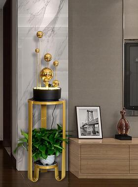 热销od59批发工艺品喷泉办公室流水系摆件现代轻奢室内玄关水景客