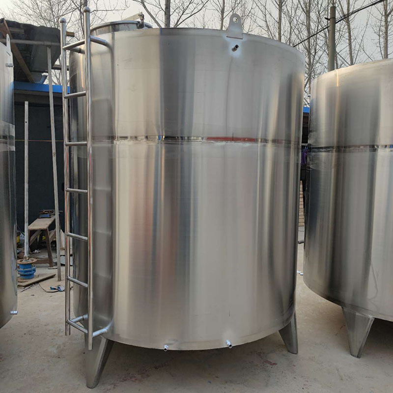 料仓食品罐水泥物料存不锈钢储罐10立方30立方大型储罐