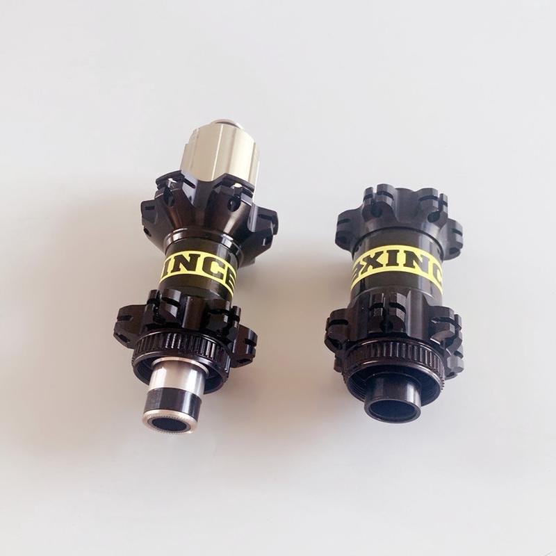 山地公路自行车直拉前2后4培林碟刹桶轴24孔前100X12/15后142X12