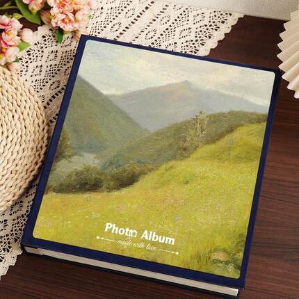 复古相册本大容量插页式5寸6寸7五六照片收纳纪念册家庭影集相簿