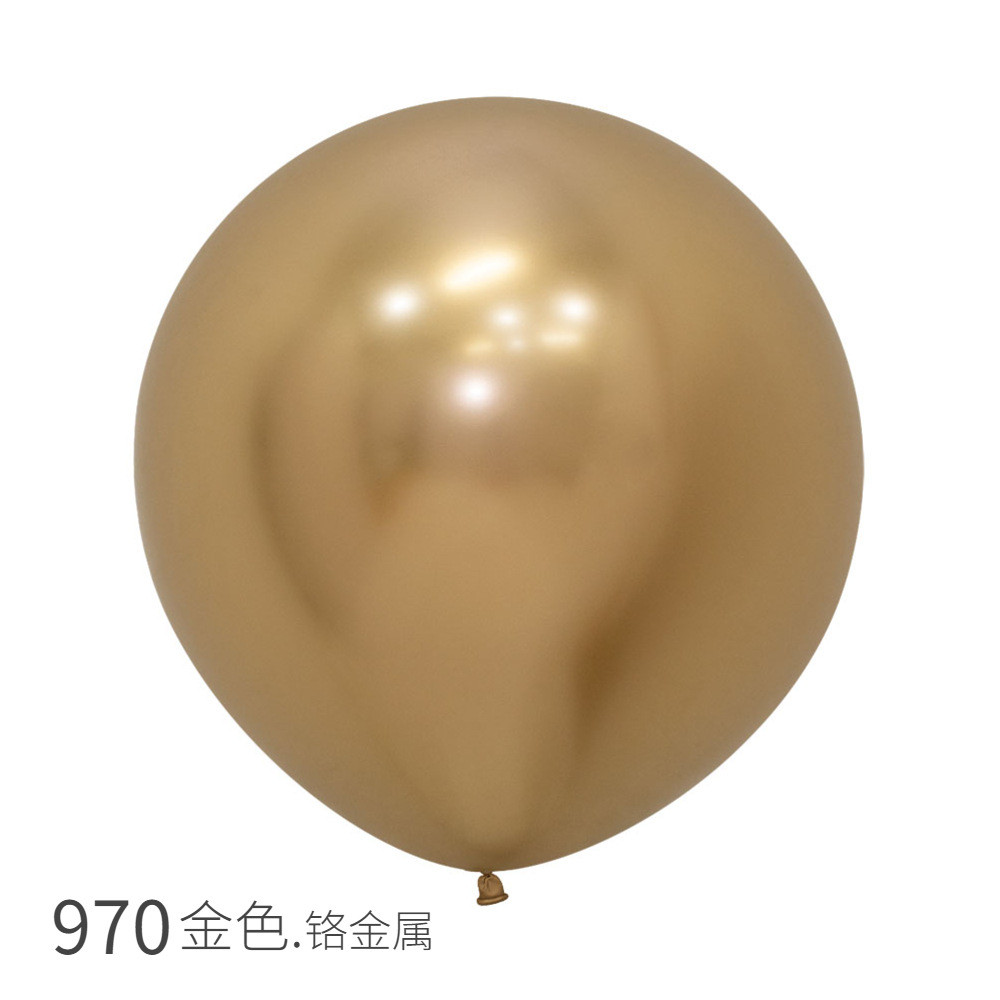 气球24英寸/10颗/铬金属】哥球|sempertex【婚礼派对生日布置