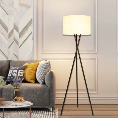 落地灯iled简约北欧客厅卧室立式床头灯墙角落地台灯沙发氛围灯