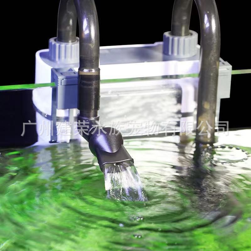 小鲤鱼缸过滤器壁挂式家用外置循环系统底增氧设备过滤材料水泵滤