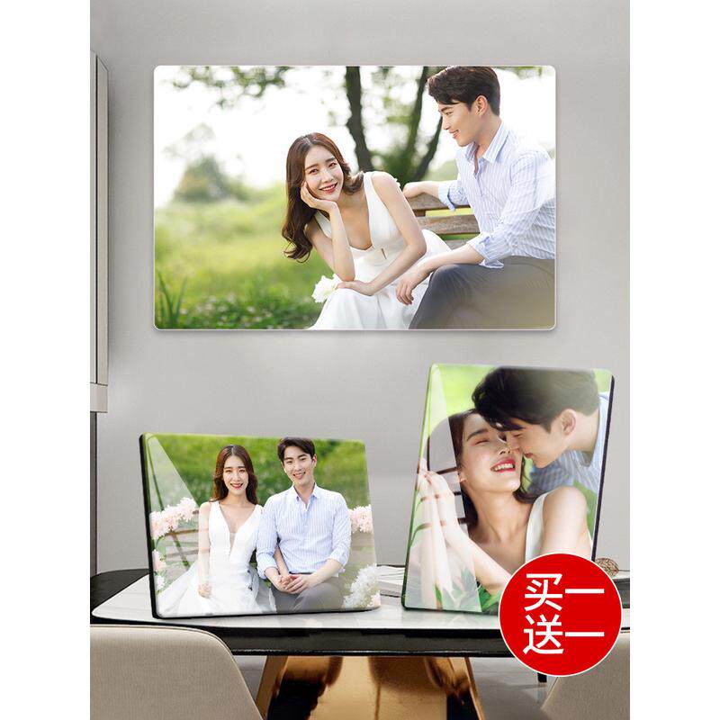 q683洗照片照片相片冲印挂墙相框摆台做成水晶婚纱照放大加相框,家居饰品,相框/画框,淘宝优惠券,粉丝福利购,淘宝优惠卷