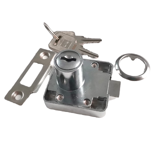 华升富士达电梯控制柜锁 无机房控制门柜锁 控制柜888锁 888钥匙