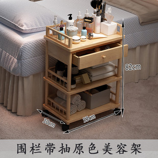 批发客厅小推车夹缝可移动置物架厨房储物架茶水柜家用小茶柜自动