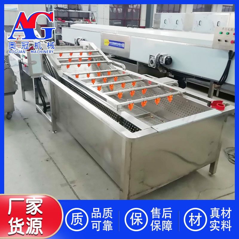 热销夜香花加工流水线人参果蓼珠芽清洗机清洗设备银耳清洗加工线