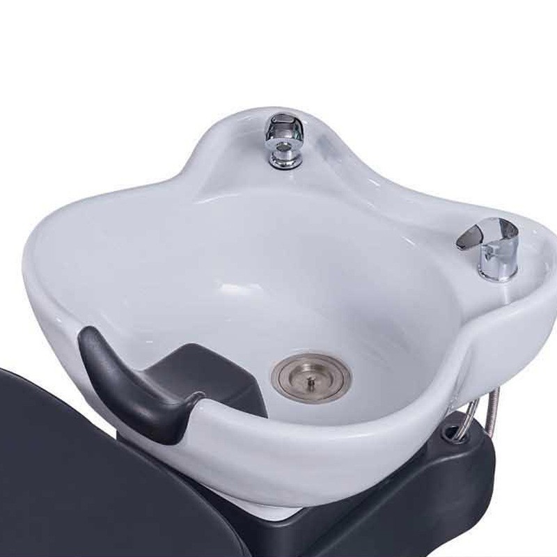 出口冲水高端电动升降洗头床理发店专用可旋转洗头美容一体日系床