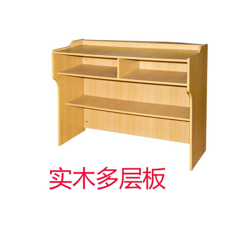 现代简约接待酒店前台发言移动多媒体演讲台 教室讲课桌讲台