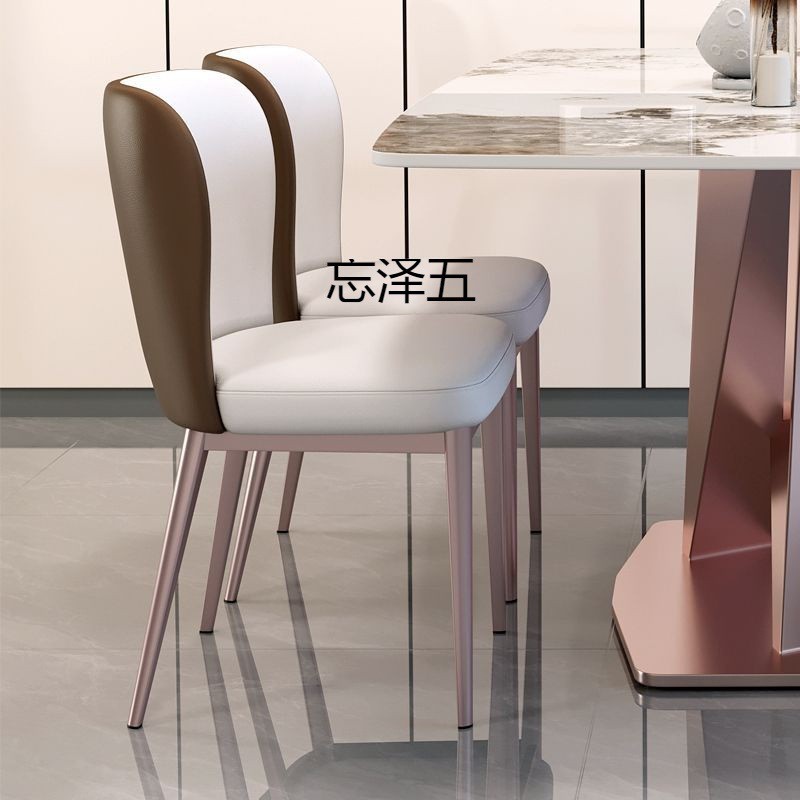 热销cy餐椅家用轻奢小户型餐桌椅子网红2024新款靠背现代简约高级