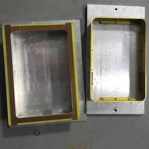 定制高周波雕刻高频机吸塑封口热合磨具模具熔接字母铜铝模具加工