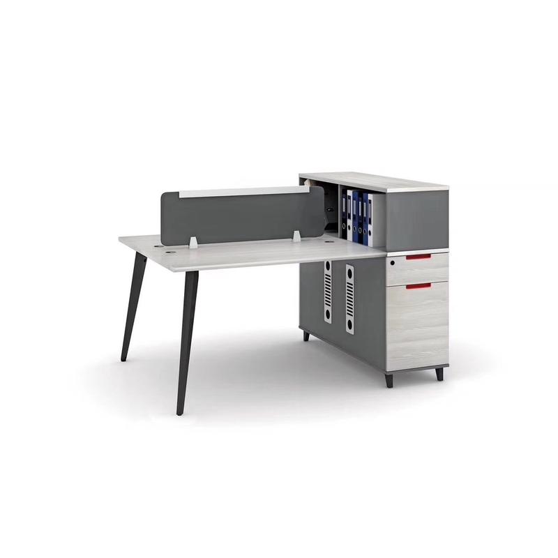 海之洋斜脚会议桌脚金属办公桌架菱形腿支架员工卡位办公台架子