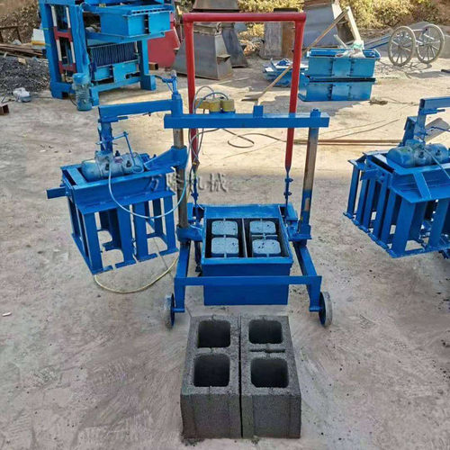 水泥空心免烧砖机小型家用水泥免托盘两相电制砖机标砖机设备