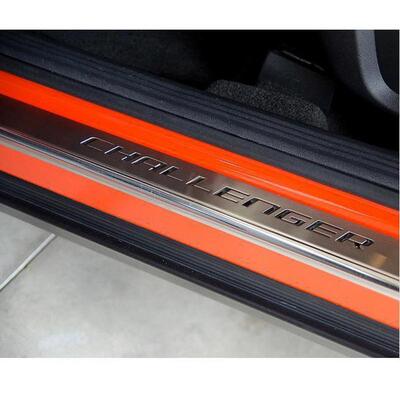 适用于dodge挑战者challenger汽车改装门槛条迎宾踏板door sill