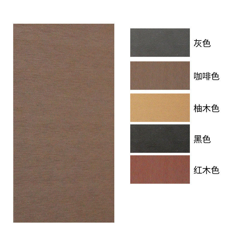 一代围栏板子户外花园围墙护栏庭院防腐小院塑木木塑地板户外造景